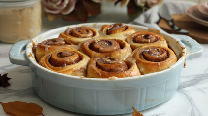 Cinnamon Rolls With Coconut Sugar Glaze