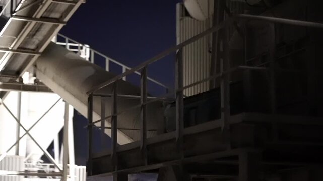 Industriegebiet Architektur Gitterrohrrahmen