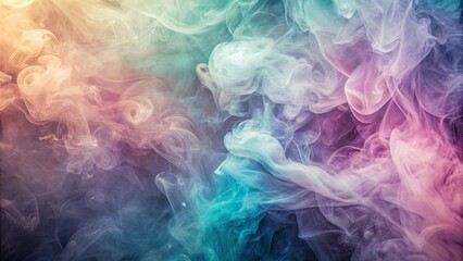 Obraz premium Smoky abstract background in pastel colors for a modern and soft aesthetic , smoky, abstract, background, pastel, colors, soft