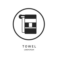 Logo vector design for business. Towel logos.