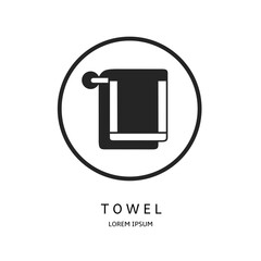 Logo vector design for business. Towel logos.