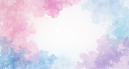 Fototapeta premium abstract watercolor background with watercolor splashes