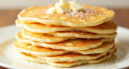 stack of pancakes on a plate