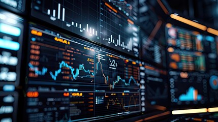 Obraz premium person using crypto exchange on their computer, buying and selling digital currencies