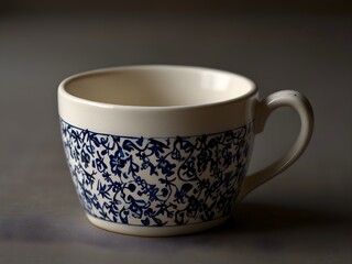 Ceramic Floral Cup Photography Art