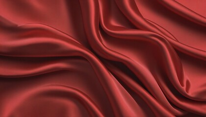 Obraz premium Bright Red Silk Background Wall Paper Background Design
