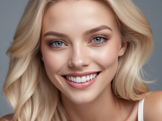 Fototapeta premium Effortless beauty and genuine happiness of individuals, focusing on their expressive faces and relaxed settings. The atmosphere is lighthearted and natural