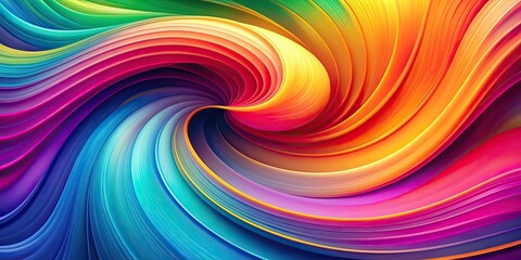 Abstract colorful background with vibrant swirling shapes and gradients, abstract, colorful, vibrant, background, swirl, shapes