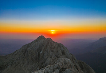 Appennini mountains, Italy - The mountain summit of central Italy, Abruzzo region, over 2000 meters
