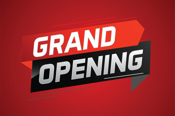 coming soon grand opening word concept vector illustration with megaphone and 3d, web, mobile app, poster, banner, flyer, background, gift card, coupon, label, wallpaper

