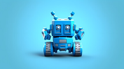 City Car robot toy 3d