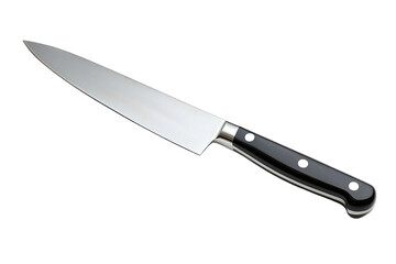 A high-quality kitchen knife with a sleek design and sharp blade, perfect for culinary tasks and food preparation.