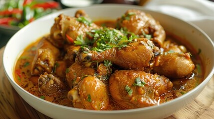 Coconut Milk Chicken for Eid or Lebaran Day