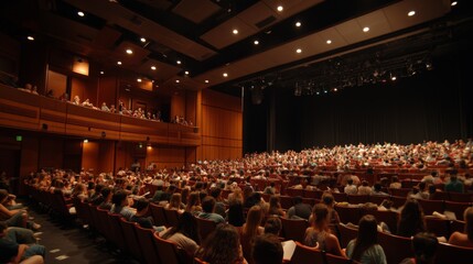 Full Auditorium Audience at a