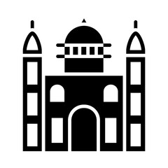 Victoria Memorial glyph icon