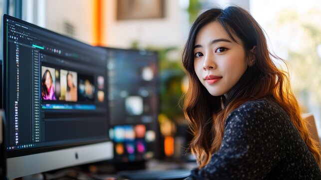 アジア人女性動画クリエイター02