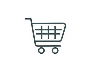 Vector shopping cart icon