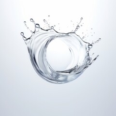 ring shaped water drop