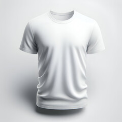 white t shirt mockup 