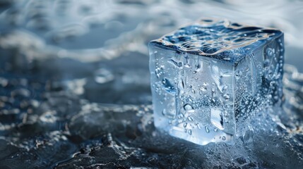 Frozen Water Block Appearance