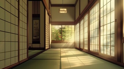 Japanese style Strip Sliding