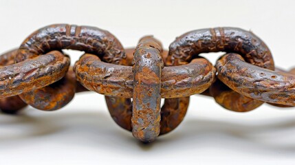 Rusty Chain: A Study of Time and Strength