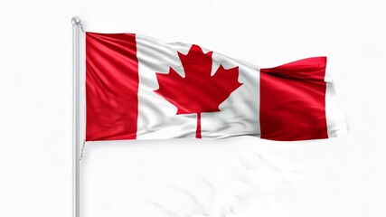 Canada waving flag background
