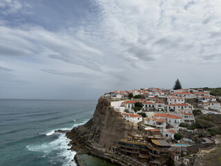 Coastal Village on Clifftop