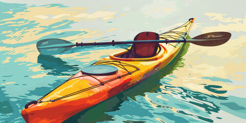Paddle Power: Conquer the Waters with a Kayaking Set - Picture a set that includes a kayak, paddle, and life jacket, enabling you to navigate rivers, lakes, and oceans with ease
