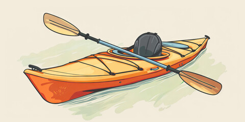 Paddle Power: Conquer the Waters with a Kayaking Set - Picture a set that includes a kayak, paddle, and life jacket, enabling you to navigate rivers, lakes, and oceans with ease