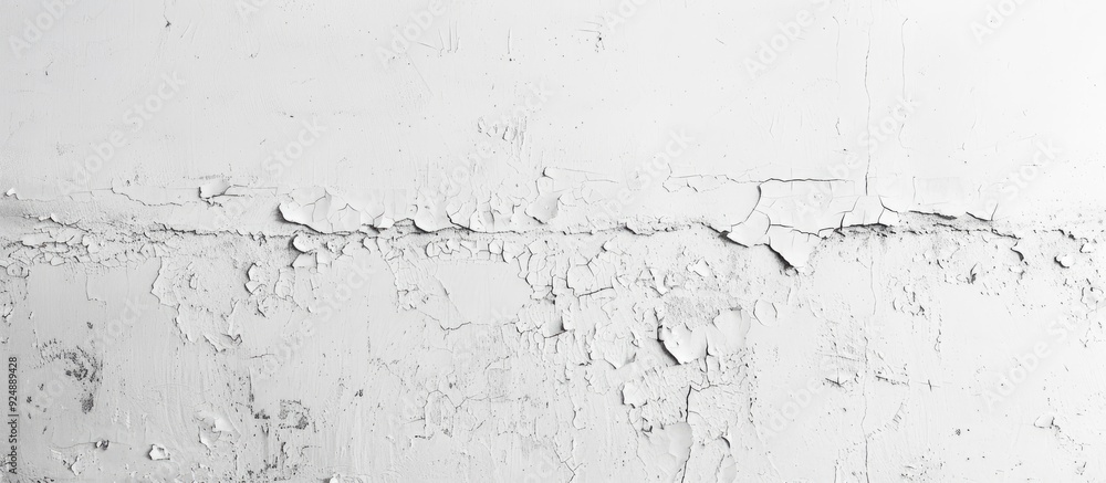 Poster white background showing a cement plaster wall with copy space image