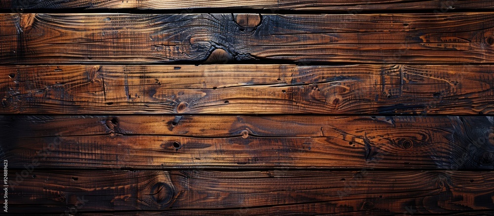 Leinwandbilder wooden tabletop viewed from above displaying a wood texture suitable as a backdrop with space for te