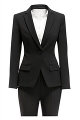 A Classic Black Womens Suit
