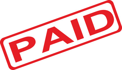 Paid stamp