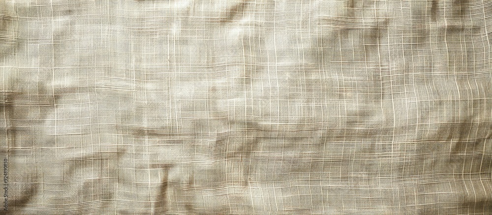 Fototapete Background with linen texture and copy space image available
