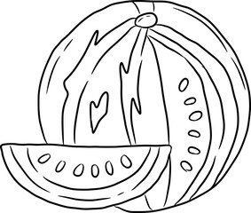 Watermelon Sketch