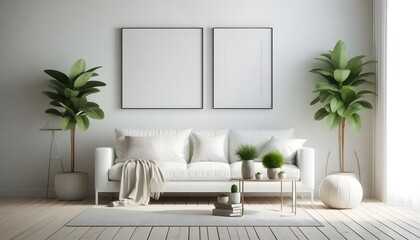 Melting White Sofa: Psychedelic Minimalism