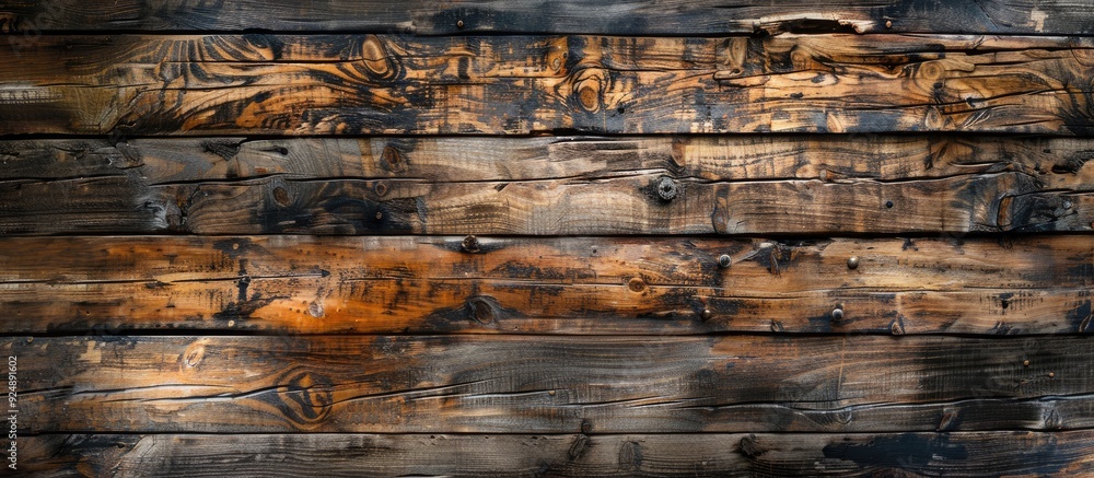 Poster texture of a wooden background with copy space image