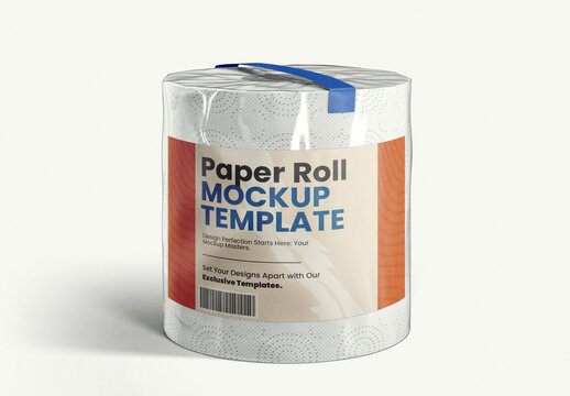 Paper Roll Mockup