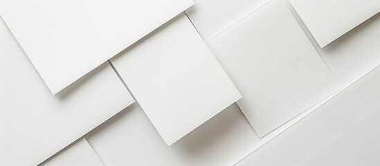 Stunning copy space image showcasing white paper