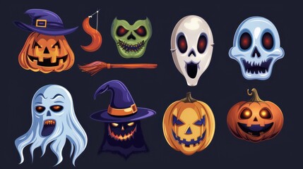 Halloween Masks and Props 