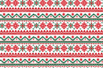 christmas sweater border pattern . seamless texture pattern. abstract background