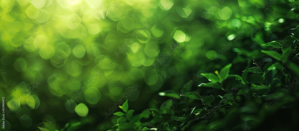 Leinwandbilder abstract green texture for a background with blurred elements providing a defocused green backdrop b