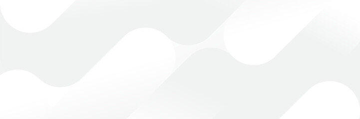 Abstract white Geometric banner design background.