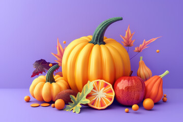 Autumn Harvest Still Life