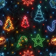 abstract christmas tree