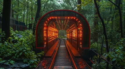 Solar Cells with Urban Art: Solar cells integrated into an urban art installation, combining sustainability with creative expression.