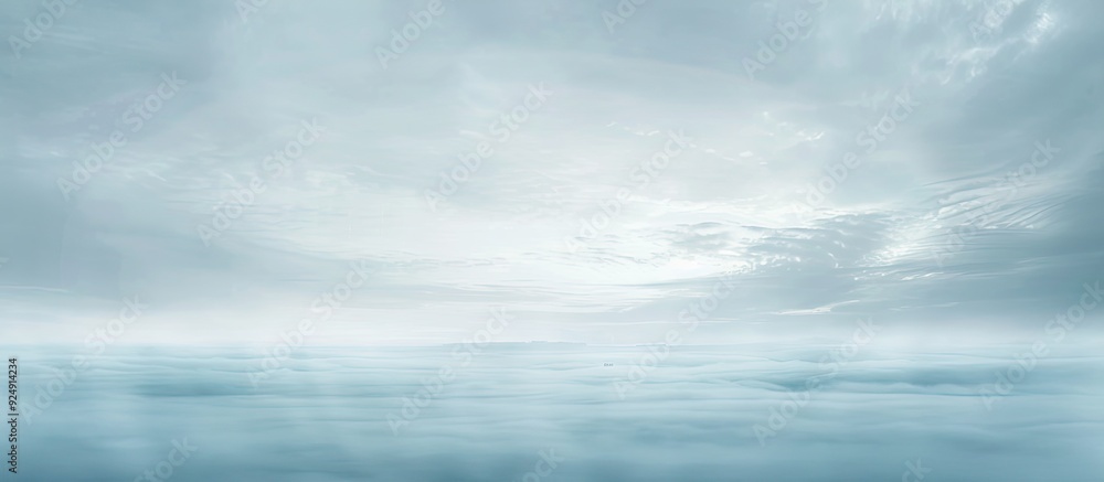 Poster overcast sky with a hazy appearance and no visible sun ideal for copy space image