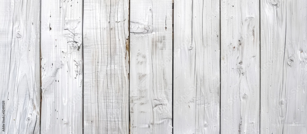 Leinwandbilder horizontal white wooden plank providing a backdrop for a website or wallpaper ideal for enhancing yo