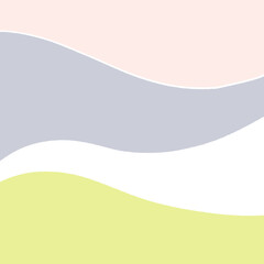 波のイメージのレトロな背景素材のイラスト8